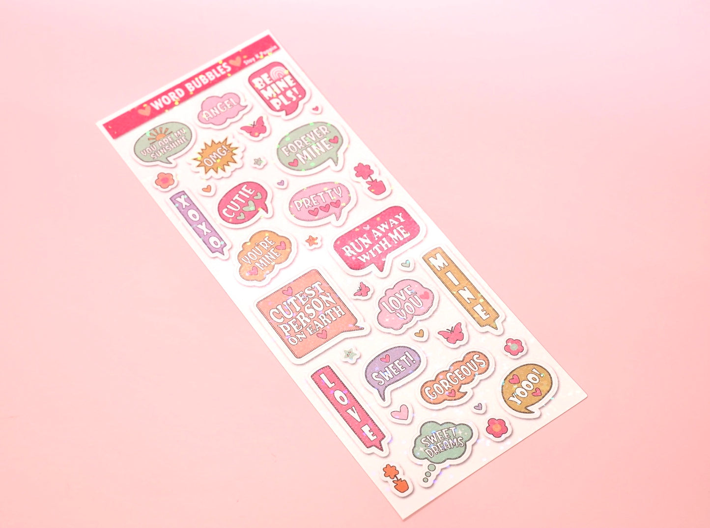 Word Bubble Stickers