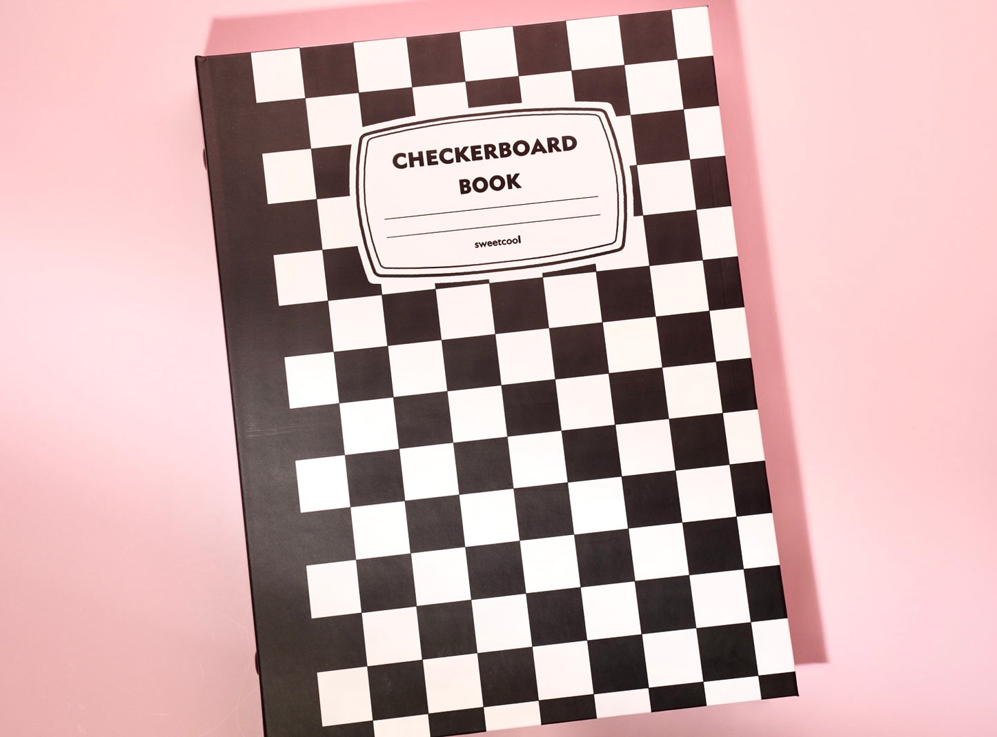 A5 Checkered Notebook Binder